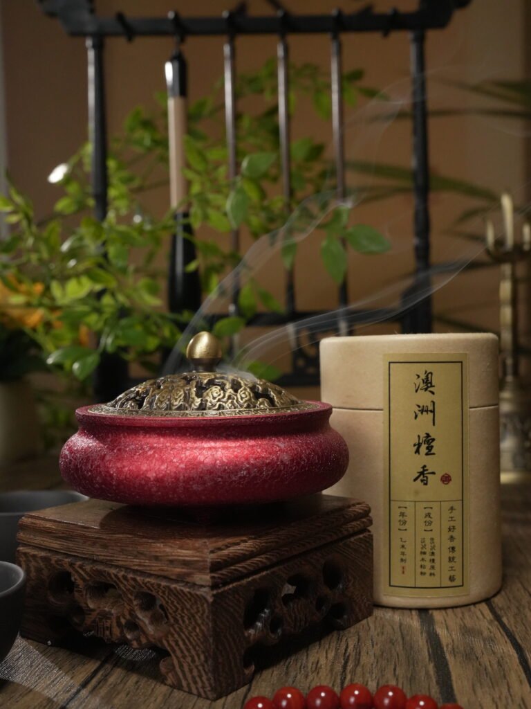 Traditional Brass Incense Burner – Handcrafted Zen Home Décor