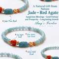 Five Elements "Water" Flow & Wealth Bracelet · Natural Feng Shui Wisdom Talisman