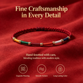 Five-Color Fortune String Bracelet – Protection, Blessings & Good Luck